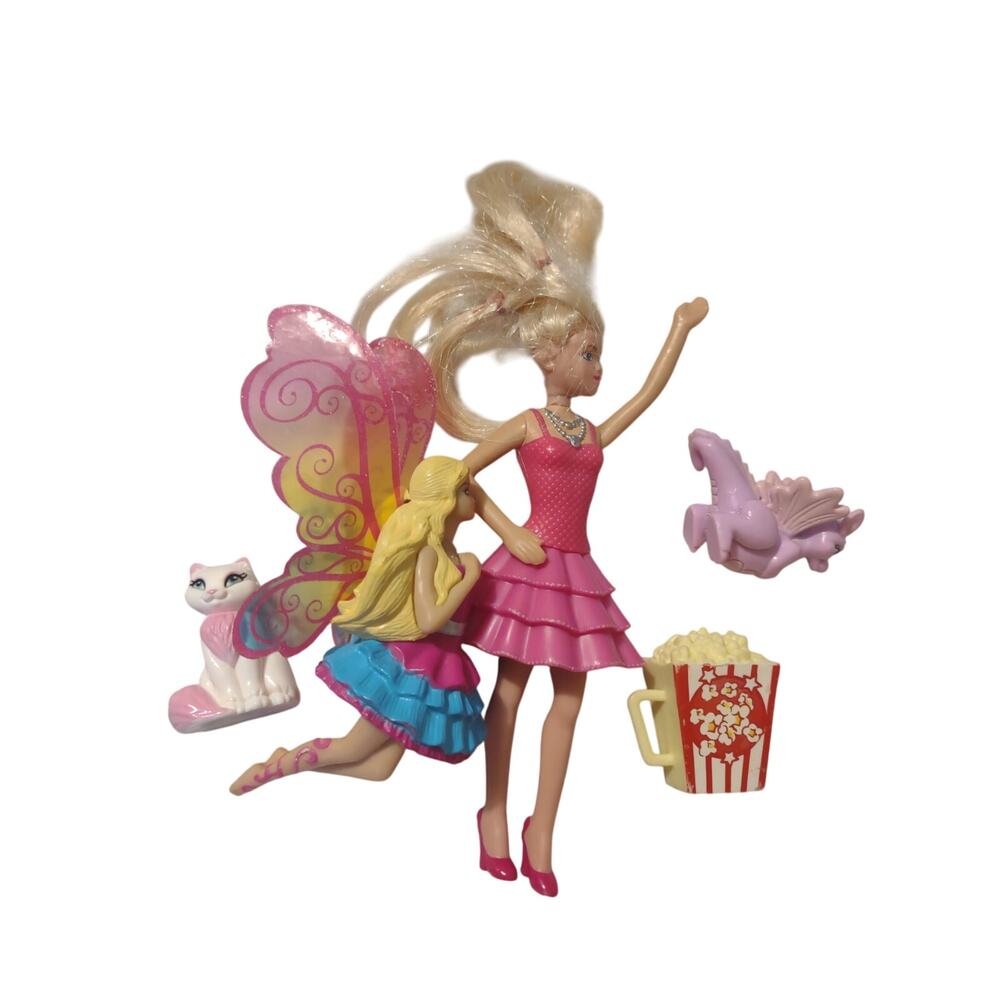 Lot of 5 McDonald's Barbie Happy Meal‎ Toys Nostalgia Kidcore